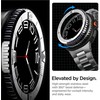 Spigen Bezel Tune (Pilot), sidabrinis - Samsung Galaxy Watch 8 Classic 46mm