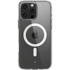 Dėklas Spigen Caseology Capella MagSafe, skaidrus baltas - iPhone 16 Pro Max