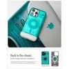 Dėklas Spigen Classic C1 MagSafe, bondi mėlynas - iPhone 16 Pro