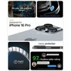 Dėklas Spigen Classic C1 MagSafe, grafito spalvos - iPhone 16 Pro