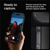 Dėklas Spigen Crystal Hybrid, matte juodas - iPhone 16 Pro Max