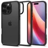 Dėklas Spigen Crystal Hybrid, matte juodas - iPhone 16 Pro Max