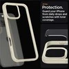 Dėklas „Spigen Crystal Hybrid“, prislopintos smėlio spalvos - iPhone 16 Pro Max