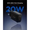 Spigen Essential EE201EU USB-C 20W Wall Charger - Juodas