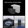 Įkroviklis Spigen Essential 47W Wall Charger EE472EU, juodas