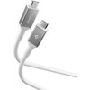 Spigen Essential USB C į USB C 100W laidas, baltas EB10020CC