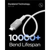 Spigen Essential USB C į USB C 100W laidas, baltas EB10020CC