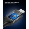 Spigen Essential USB C į USB C 240W laidas, juodas EB24012CC