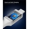 Spigen „Essential“ USB C–USB C 240 W laidas, baltas EB24012CC