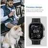 „Spigen Fabric Band“ apyrankė (su lipduku ir kilpa), juoda - Apple Watch 49mm/46mm/45mm/44mm