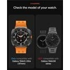„Spigen Fabric Band“ (su lipduku ir kilpa), juodas - „Samsung Galaxy Watch Ultra 47mm“