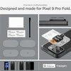 „Spigen Glass tR EZ Fit Optik“ 2 vnt., krištolo skaidrumo – „Google Pixel 9 Pro Fold“