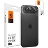 Spigen „Glass tR EZ Fit Optik Pro“ 2 vnt. pakuotė, pilka – „iPhone Air“
