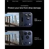 Spigen Optik Pro XL Camera Lens Glass for iPhone 17 Pro - Navy Mėlyna