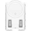 Dėklas Spigen itin hibridinė „MagSafe“ piniginė, krištolo skaidrumo – „Samsung Galaxy S25“ serija