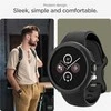„Spigen Liquid Air“, matinis juodas - „Google Pixel Watch 3“ (45 mm)