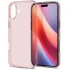 Dėklas Spigen Liquid Crystal Glitter, Rose Quartz - iPhone 16