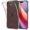 Dėklas Spigen Liquid Crystal Glitter, Rose Quartz - iPhone 16