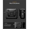 Dėklas Spigen Lock Fit, matte juodas - AirPods Pro 3