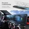 „Spigen Mercedes Benz Glass tR EZ Fit“ apsauginių ekrano plėvelių nuo akinimo, 2 vnt. pakuotėje – A klasės 2021/2020 m. automobiliui.