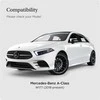 „Spigen Mercedes Benz Glass tR EZ Fit“ apsauginių ekrano plėvelių nuo akinimo, 2 vnt. pakuotėje – A klasės 2021/2020 m. automobiliui.