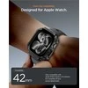 Spigen „Rugged Armor 2“, matinis juodas – „Apple Watch 11“ 42 mm