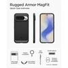 Dėklas Spigen Rugged Armor Mag Magsafe Google Pixel 10 Pro XL matte juodas