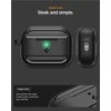 Spigen Rugged Armor dėklas skirtas AirPods Pro 3 – Matte juodos spalvos