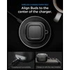 Dėklas Spigen RUGGED Armor Samsung Galaxy Buds 4 / 4 Pro Matte juodos spalvos