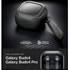 Dėklas Spigen RUGGED Armor Samsung Galaxy Buds 4 / 4 Pro Matte juodos spalvos