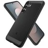 Dėklas „SPIGEN RUGGED ARMOR GALAXY S25 FE“ MATINĖ JUODA