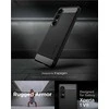 „Spigen Rugged Armor“ dėklas, skirtas „Sony Xperia 1 VII“ - matinis juodas