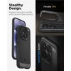 Spigen RUGGED Armor dėklas telefonui Xiaomi 17 matinės juodos spalvos