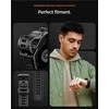 „Spigen Rugged Armor Pro“, matinis juodas - „Galaxy Watch 8“ (40 mm)