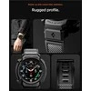 „Spigen Rugged Armor Pro“, matinis juodas - „Galaxy Watch 8 Classic“ (46 mm)