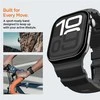 Spigen Silicone Band, juodas - Apple Watch 49mm/46mm/45mm/44mm