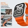 „Spigen“ silikoninė apyrankė, oranžinė - Apple Watch 49mm/46mm/45mm/44mm