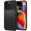 Dėklas SPIGEN SLIM ARMOR CS IPHONE 15 PRO Juodas