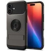 Dėklas Spigen Slim Armor MagSafe, gunmetal - iPhone 16