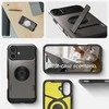 Dėklas Spigen Slim Armor MagSafe, gunmetal - iPhone 16