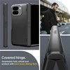 Dėklas Spigen Slim Armor Pro, juodas - Google Pixel 9 Pro Fold