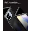 Dėklas Spigen „Slim Armor Pro MagSafe“, juodas – „Google Pixel 10 Pro Fold“
