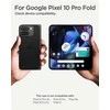 Dėklas Spigen „Slim Armor Pro MagSafe“, juodas – „Google Pixel 10 Pro Fold“