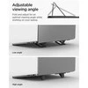 Ergonomiškas stovas Spigen Slimfold Nešiojamas kompiuteris Stand LD201-S2, juodas