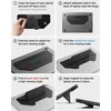 Ergonomiškas stovas Spigen Slimfold Nešiojamas kompiuteris Stand LD201-S3, juodas