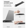 Ergonomiškas stovas Spigen Slimfold Nešiojamas kompiuteris Stand LD201-S4, juodas