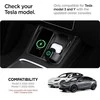 Spigen Tesla 3 in 1 Wireless Charging Hub Mount, juodas - Tesla Model Y/3