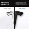 Spigen Tesla priekinės emblemos pilnas dangtelis, anglies pluoštas - Tesla Model 3 2024