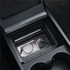 Spigen Tesla stumdomas konsolės organizatorius (apatinis), juodas - Tesla Model 3 2024