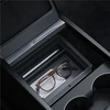 Spigen Tesla stumdomas konsolės organizatorius (apatinis), juodas - Tesla Model 3 2024